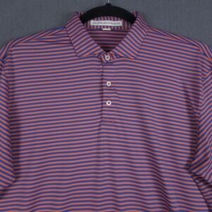 Holderness & Bourne The Barnes Performance Golf Polo Mens XL Islander Striped